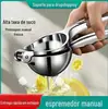Espremedor de Limão Espessado e Pesado, Espremedor Manual de Laranja, Espremedor Doméstico de Frutas Frescas, Mini Espremedor de Frutas
