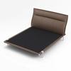 Estrutura de Cama Minimalista Italiana Cama Parker Celebridade da Internet 1,5m 1,8m Cama de Casal Cama de Arte Luxo Leve Cama Moderna Simples