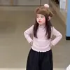 (9.22 Nuevas Llegadas)Camiseta Térmica de Manga Larga para Niña Invierno Nuevo Top Infantil Clase A Ropa para Bebé