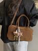 Bolso de Mano de Nicho Estilo Coreano para Mujer 2026 Nuevo Retro Elegante Bolso Boston Súper Popular Bolso de Hombro Cruzado Transfronterizo