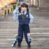 Conjunto de Fantasia Nick Raposa Zootopia para Meninos e Meninas, Roupa Cosplay Infantil Nick Policial para Primavera e Outono