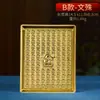 Latão Rei do Tibete Estátuas de Bronze Limpar Lótus Nascido Dar Molde Sakyamuni Limpar Lama Quatro Braços Guanyin Selo