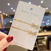 Grampo de Cabelo Coreano com Strass, Presilha Geométrica Simples para a Parte de Trás da Cabeça, Acessório de Cabelo Versátil para Atacado, Estilo Ins