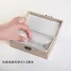 Caja de Brocado para Sellos Caja de Almacenamiento Caja de Brocado Sello de Piedra Dorada Talla de Sello Caja Vacía Moneda Antigua Estudio Pequeño Caja de Regalo para Monedas