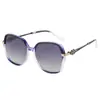 Transmisión en Vivo del Mismo Estilo de Gafas de Sol Nuevas para Mujer con Montura Grande, Cara Lisa, Aspecto Adelgazante, Gafas de Sol Polarizadas Anti-UV, Venta al por Mayor Transfronteriza 25