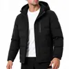 2026 Inverno Cross-Amazon Xiyin 3D Nova Moda Masculina Tendência Jaqueta de Algodão Quente com Capuz Precisa de Transcodificação