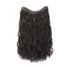 Peluca de Extensión de Cabello Sin Costuras de Una Pieza para Mujeres, Aumento de Volumen de Cabello Realista e Invisible, Extensiones de Cabello de Onda Acuosa, Hace que la Cara Parezca Más Pequeña, Cabello Largo y Rizado