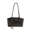 Bolsa Grande de Textura High-End Retrô para Mulheres 2025 Nova Bolsa de Ombro para o Dia a Dia Bolsa Tote de Mão