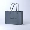 Letras simples all-match Moda bolsa bolsa de ombro aberto logotipo imprimível grande capacidade bolsa bolsa de feltro