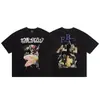 Camiseta Vintage Suelta de Manga Corta con Cuello Redondo Lavada y Desgastada Estilo Americano San Miguel 2026 para Hombres y Mujeres Moderna