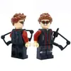 Venta al por mayor transfronteriza de minifiguras de superhéroes de bloques de construcción, juguetes de la serie Héroe de ensamblaje de partículas pequeñas, en bolsa, con opciones a elegir, disponibles para dropshipping