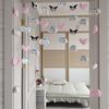 Cortina Fofa de Desenho Animado Menina Coração Culomi Grande Branco Quatro Estações Universal Cortina Banheiro Quarto Porta Cortina Divisória Cortina DIY