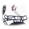 Aleación de Aluminio estante trasero portabultos trasero de bicicleta portabultos de bicicleta freno de disco v-brake se puede usar ajustable