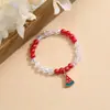 Pulsera de Cristal Acrílico Creativo de Dibujos Animados Pulsera de Perlas de Imitación Pulsera de Pareja Pulsera de Cuentas en stock