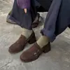 Nuevo Producto 2026 Primavera Nuevo Estilo Estilo Británico Retro Zapatos Pequeños de Cuero Mocasines de Cuero Genuino para Mujer Zapatos Slip-On