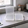 Caja Rectangular de Plástico PP Transparente para Costura Hecha a Mano, Piezas de Ferretería, Caja de Almacenamiento, Caja Organizadora para Polvera, Pestañas Postizas
