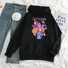 Moletom com Capuz Estampado de Grupo de Meninas Desenho Huntrix Tendência Ins Caimento Solto Unissex Comércio Exterior Casual Hoodie em Estoque