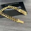 Nuevo y elegante pulsera de cruz para hombres a la moda, colección de pulseras vintage hechas a mano de alta gama europeas y americanas, directo del fabricante