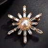 Broche de Esmalte Estilo Amara 2023 para Mujer, Trébol Verde de Cinco Hojas con Diamantes, Flecha de Cupido, Lápiz Labial Clásico, Perla