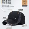 Gorro de Invierno Cálido con Forro de Felpa para Hombre, para Papá, Abuelo, Protección para los Oídos de Personas Mayores, Gorra de Béisbol para Adultos Mayores