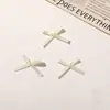 3,3cm Cor Macaron Borda com Acabamento Tecido Mini Laço DIY Acessórios de Cabelo Acessórios para Cabeça Sapatos e Meias Acessórios de Vestuário Acessórios
