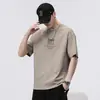 Camiseta de Manga Corta para Hombre 2026 Verano Delgada Moderna Versátil Casual Base Marca de Moda Ropa para Hombre Venta al por Mayor