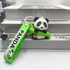 Llavero Creativo de Panda de Moda Anillo de Llavero Regalo Pequeño Cultural y Creativo Colgante para Mochila de Estudiantes Pareja Accesorio Pequeño Regalo Pequeño