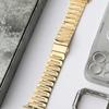 Adequado para Apple Watch com Pulseira S8 com Padrão de Dente de Metal Iwatch654321Ses7 Representativo com Pulseira de Aço