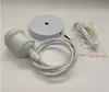 DIYE27 Portalamparas de Araña Vintage Línea Colgante Taza de Lámpara de Aluminio Colgante Línea de Cable de Tornillo Grande Portalamparas Antiguo de Edison
