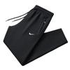 Pantalones Deportivos Casuales de Algodón Mate Estilo Coreano Pierna Recta para Hombre Pantalones de Chándal Pantalones de Punto de Algodón Pantalones de Pierna Ancha Hombre