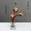 Decoração de Apresentação de Pratos de Restaurante de Hotel com Flores e Plantas, Decoração de Bandeja de Sashimi e Frutos do Mar, Guarnição de Sushi Japonês, Enfeites Criativos