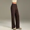 Pantalones Anchos Elásticos de Secado Rápido, Pantalones Largos Sueltos Rectos para Yoga Fitness para Mujer, Pantalones Largos Deportivos para Correr, Nuevo Modelo de Primavera