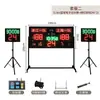 Marcador de baloncesto holográfico consola inalámbrica temporizador de 24 segundos para fútbol, voleibol, bádminton, tenis de mesa universal