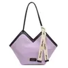 2025 Celebridade da Internet Nova Bolsa Feminina Bolsa de Grande Capacidade Bolsa Casual Versátil Estilo Coreano Bolsa de Ombro para o Dia a Dia Bolsa Tote para Estudantes