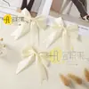 Cinta de Poliéster de 2.5 cm Cola de Golondrina Lazo Grande de 11 cm Accesorios de Lazo de Cinta Lazo para Caja de Regalo