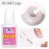 Atacado de Suprimentos para Manicure Transfronteiriço Cola para Unhas Cola de Múltiplas Especificações Cola para Unha Postiça Cola para Strass Fácil de Aplicar
