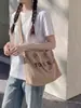 Comércio exterior por atacado moda europeia e americana letra 2026 nova bolsa de ombro retrô grande capacidade bolsa tote para trabalho e deslocamento
