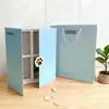 Caja de Regalo, Caja de Papel Magnética de Doble Puerta Personalizada de Alta Gama, Caja Vacía para Cosméticos y Productos para el Cuidado de la Piel, Caja de Regalo Personalizada
