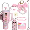 Cordón para Taza Térmica Anillo para Taza Cuerda para Transportar Anillo para Taza Cubierta de Silicona para Taza Adecuado para Taza de Hielo Stanley Tapa para Taza de Agua Cuerda para Transportar