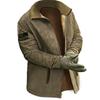 Otoño e Invierno Explosiones Transfronterizo Chaqueta de Solapa Gruesa con Forro Polar para Hombre Abrigo Casual Moderno para Exterior Ropa de Algodón