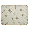 Almohadillas de orina para mascotas transfronterizas lavables y reutilizables, almohadillas de orina absorbentes para entrenamiento de perros, pañales impermeables de cuatro capas, pañales para gatos