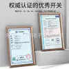 Eletrodomésticos Fogão Elétrico Kcd1 Interruptor de Alimentação Basculante Oval Interruptor em Forma de Barco 6A250V Certificado Tuv