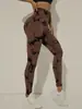 Pantalones Deportivos para Correr Transfronterizos, de Cintura Alta, Levanta Glúteos, Leggings Deportivos Tie-Dye Únicos, Control de Abdomen, Ajustados, Pantalones de Yoga y Fitness