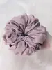 Diadema de Chifón Perlado Malasio Transfronteriza, Goma para el Cabello, Color Sólido Base, Accesorio de Bufanda para la Cabeza