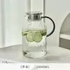 Copo de Água de Luxo Leve Conjunto Doméstico Bule de Água Fria Bule Resistente a Altas Temperaturas Xícara de Chá Hospitalidade Copo de Vidro Simples Conjunto de Chá para Beber Água