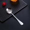 Punto de fábrica 1010 vajilla de acero inoxidable occidental hotel engrosado cuchillo de mesa cuchillo para bistec tenedor cuchara tenedor para ensalada cuchara redonda pequeña