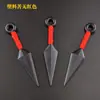 Huo Ying Amargo Sem Quarta Geração Ninja 13cm Plástico Periférico de Animação Brinquedo Infantil Modelo de Arma Metálica Feito à Mão