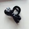 Pinza pequeña de alta gama para el pelo de PC con diseño de lazo, adecuada para mujeres con cabello fino, para peinados semi-recogidos, pinza de tiburón, pinza para la nuca, accesorio para el cabello
