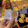 Pegatina para Teléfono Móvil de Oro Puro 999 Princesa Hazte Rica Foil de Oro Hazte Rico Rápido Pegatina para Refrigerador Año de la Oveja Ten Dinero para Gastar Tarjeta de Oro Regalo