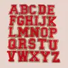 Parches Bordados con Letras Inglesas Bordeadas en Dorado, Parches Bordados Autoadhesivos de Chenilla para Accesorios de Ropa